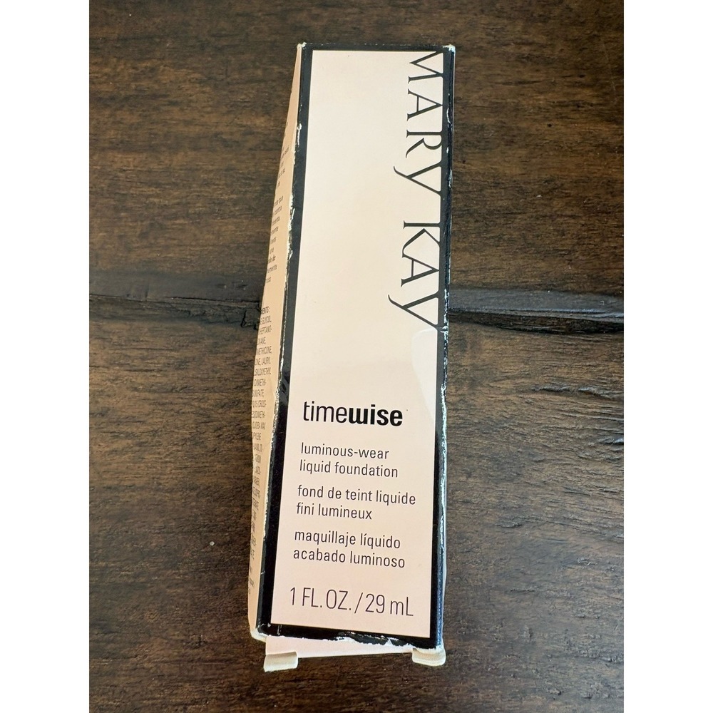 New BEIGE 5 Mary Kay Timewise Luminous Wear Liquid Foundation - Discontinued